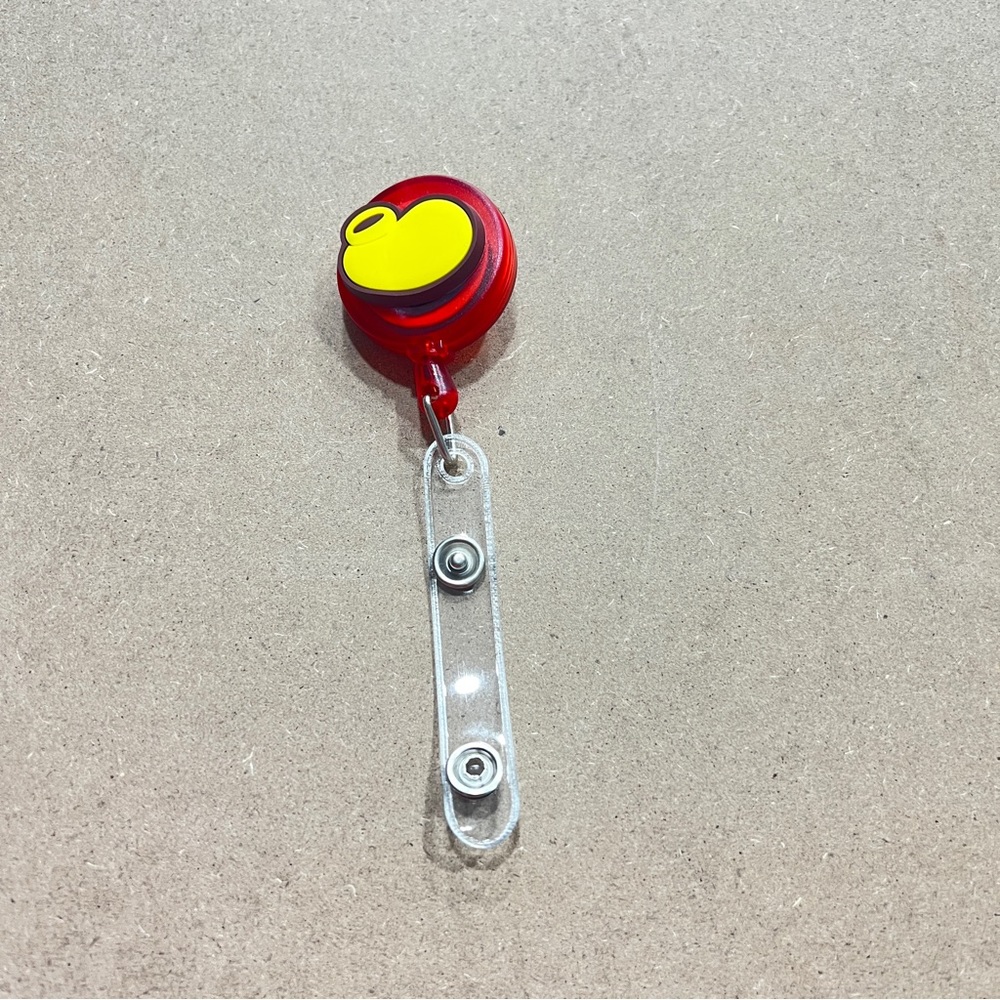 Disney Retractable Badge Holder / Mickey Mouse Shoe